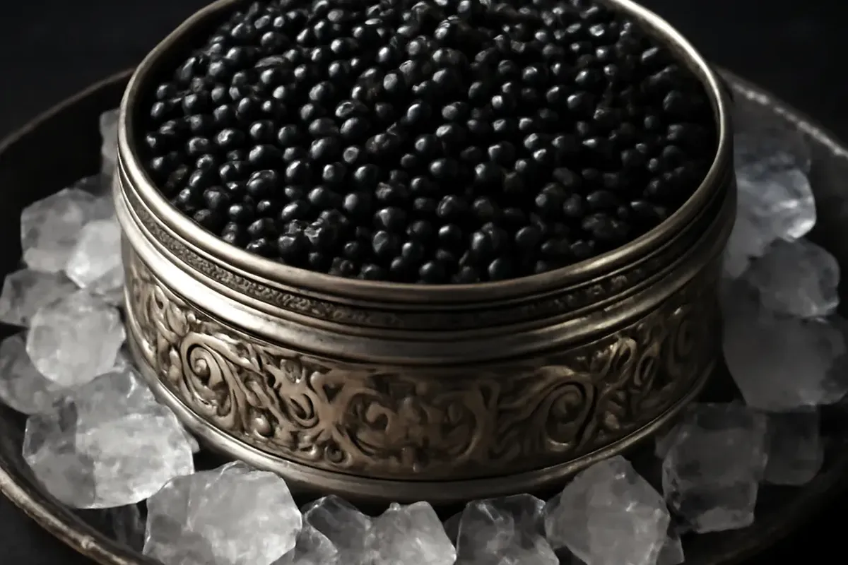 Caviar esturgeon Astrakhan