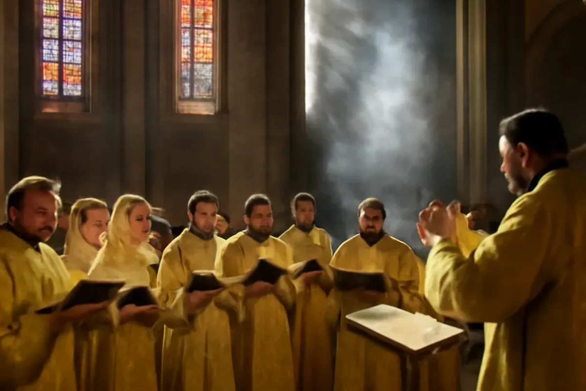 Divine liturgie orthodoxe russe