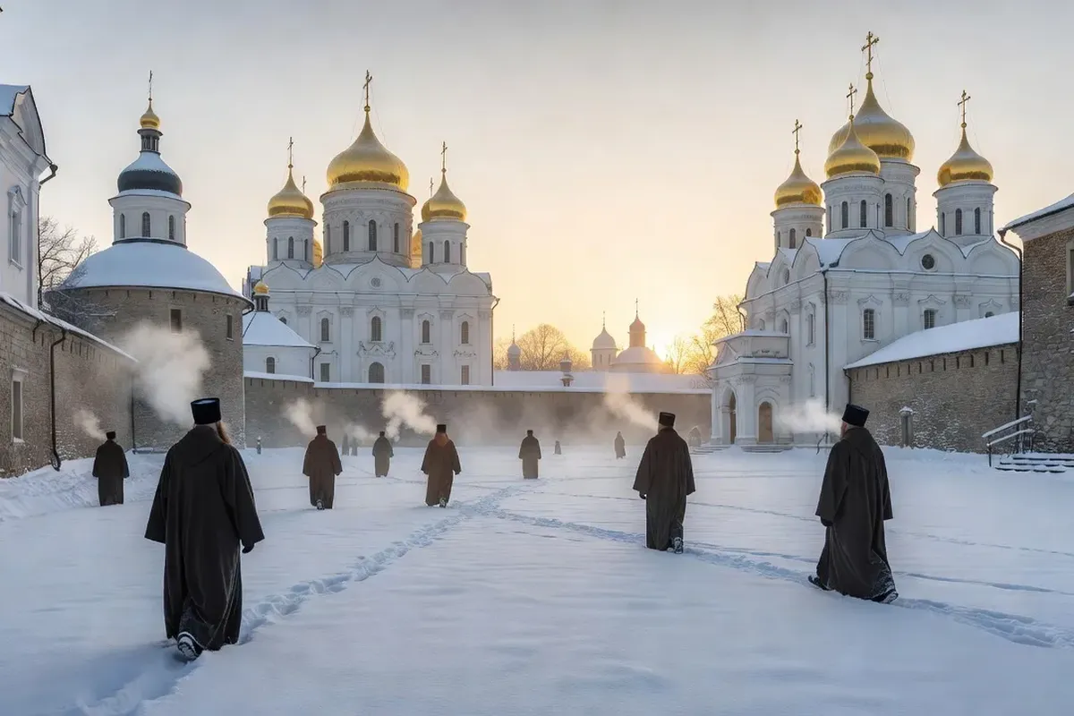Monastère orthodoxe russe Serguiev Possad