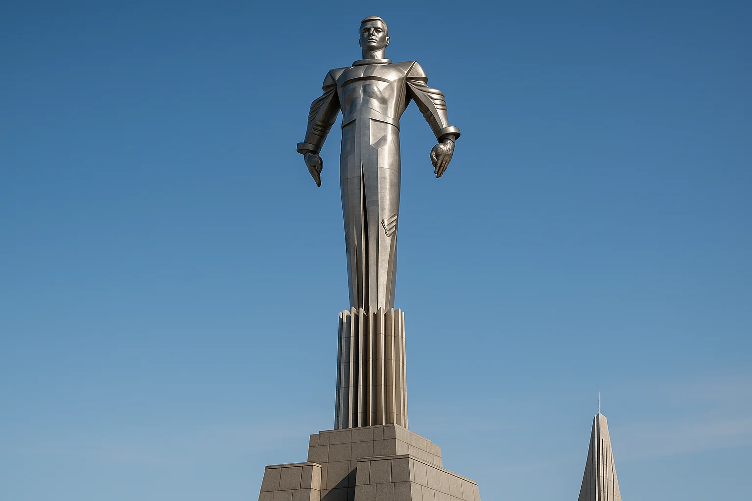 Monument de Youri Gagarine à Moscou