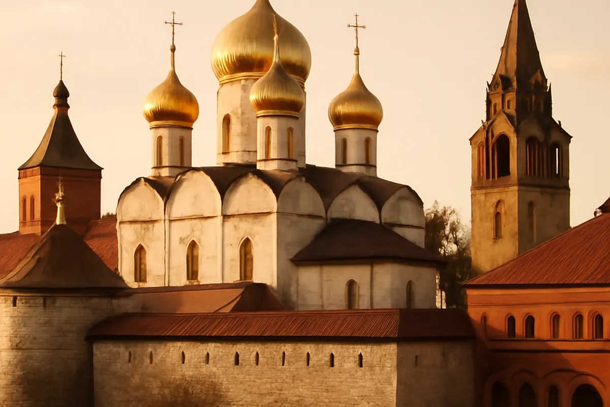 Monastère orthodoxe russe historique