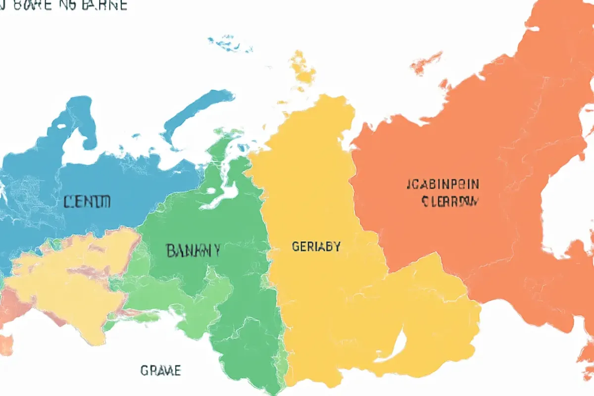 Districts fédéraux de Russie