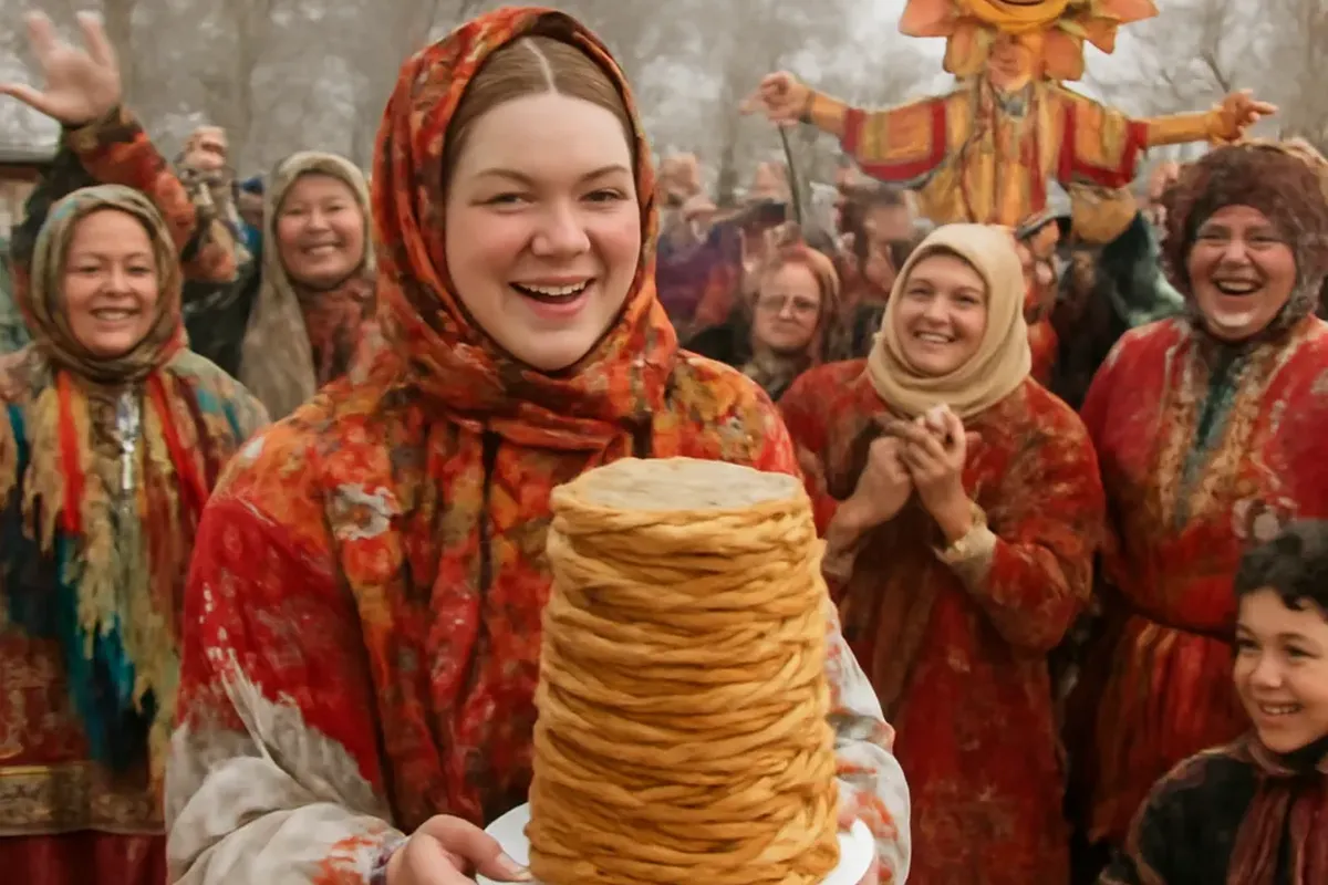 Maslenitsa fête du soleil russe