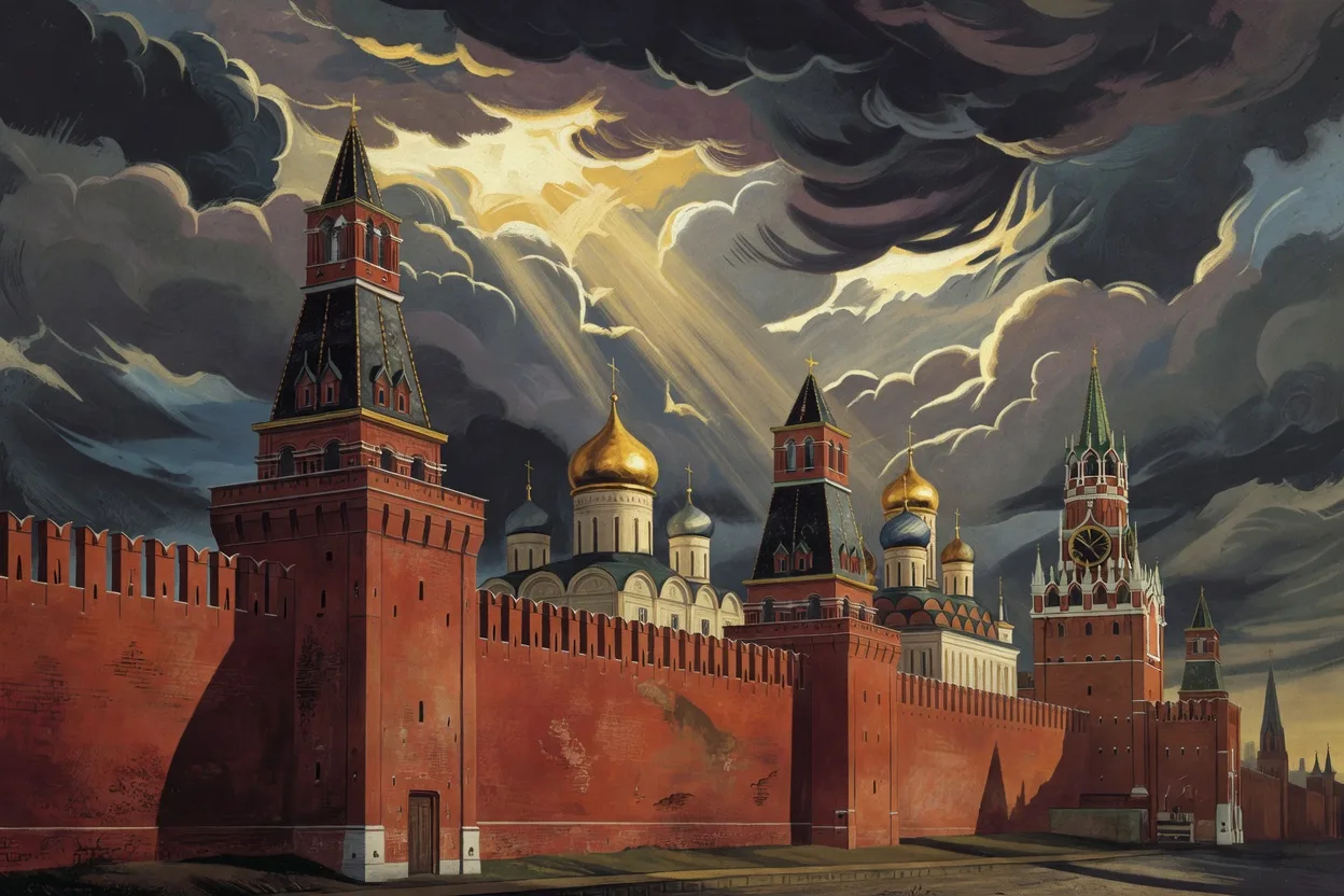 Portrait d'Ivan le Terrible en tenue de couronnement, symbole de la centralisation du pouvoir russe