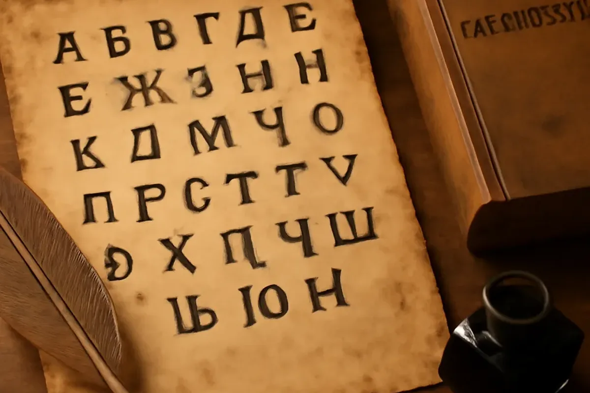 Alphabet cyrillique et apprentissage de la langue russe